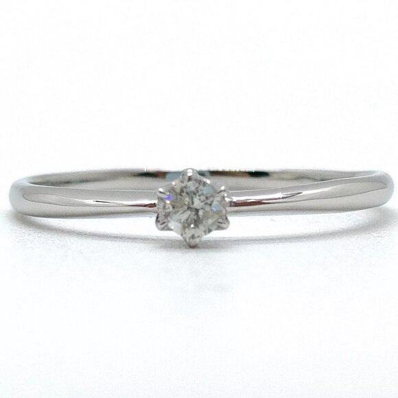 Jewelry Ring Diamond 0.1ct Platinum 1926188